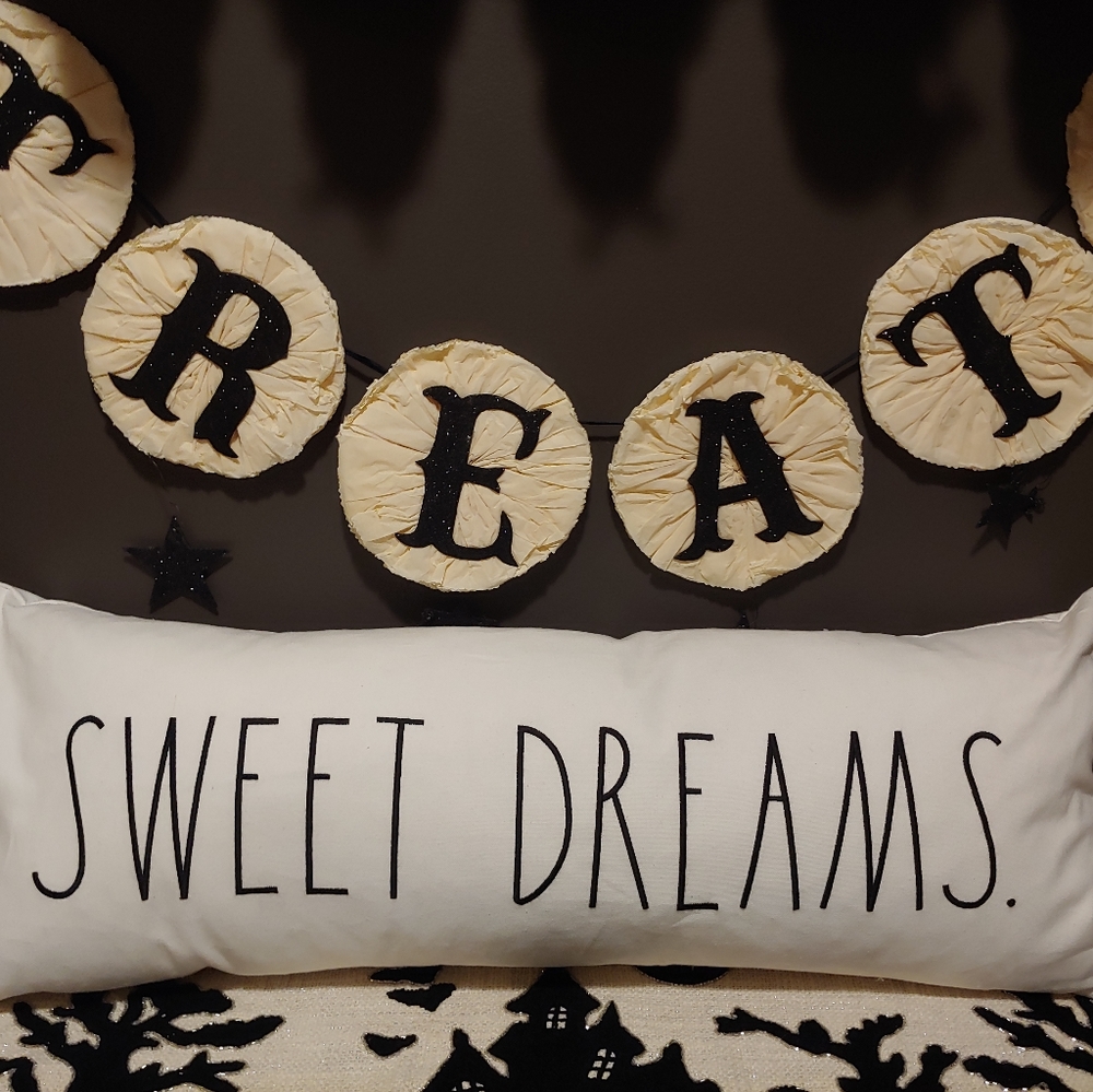 Rae Dunn sweet dreams pillow